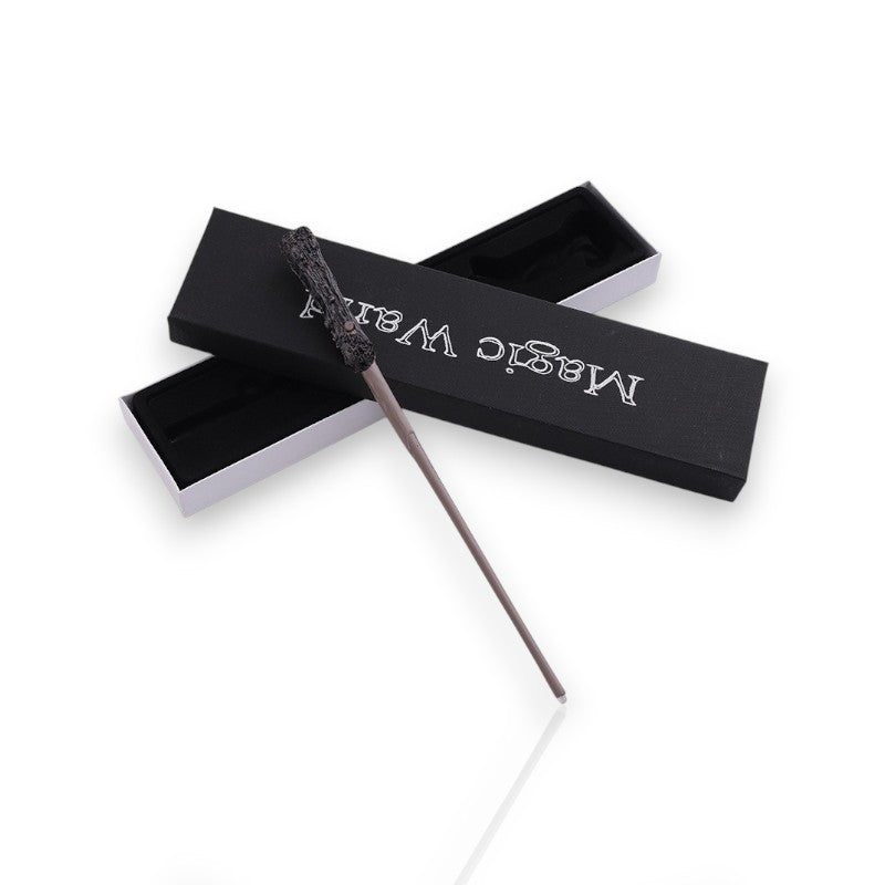 Harry Potter light-up magic wand with glowing tip, perfect for cosplay, collectors, and wizard fans